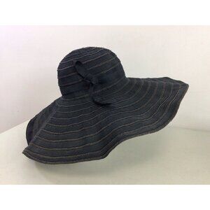 Karen Keith Hat Outdoor Floppy Wide Brim Beach Pool Gardening Womens Medium